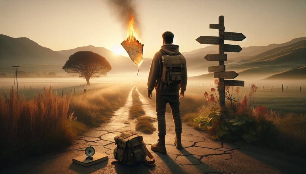 Burn the Map Start Living Intentionally with Radical Self Awareness