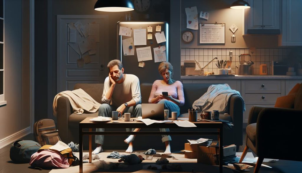 Marriage Burnout and Relationship Exhaustion from Responsibility Overload